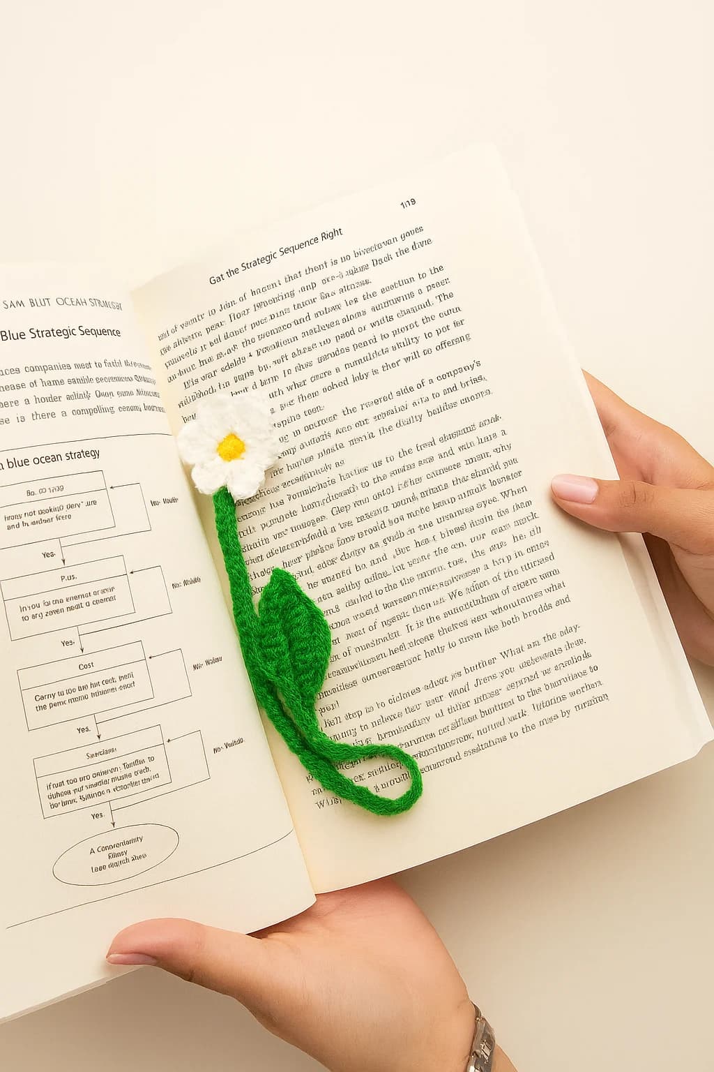 Daisy Book Mark