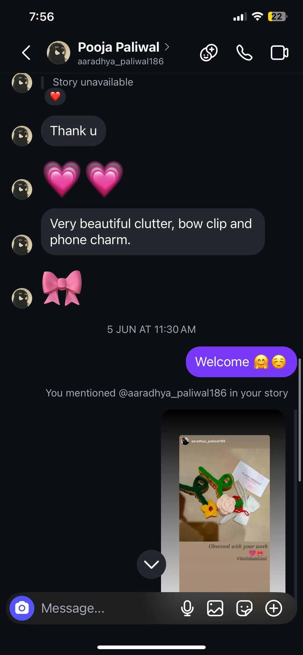 Instagram Customer Review